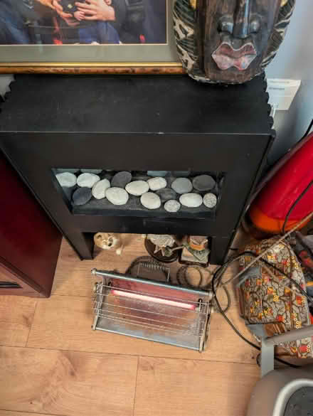 Photo of free Black electric fire (BD2) #1