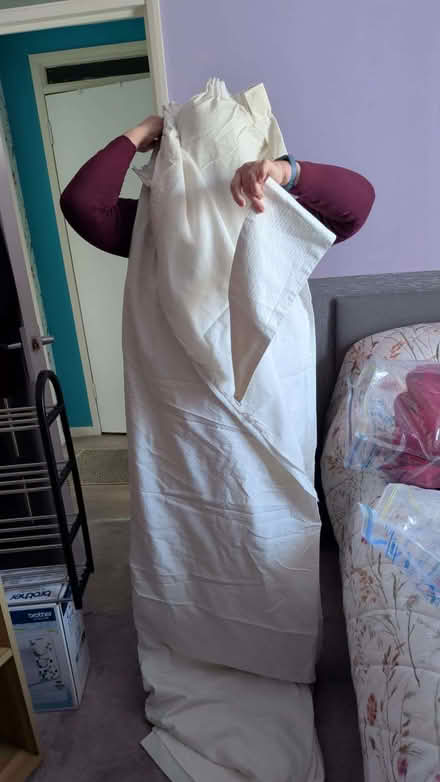 Photo of free 2 pairs of curtains and 1 book shelf (Roseburn EH12) #2