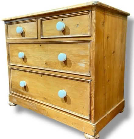 Photo of Solid wood chest of drawers - any condition (Orton CA10) #2