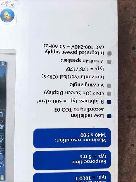 Photo of free 19" monitor (Southmead BS7) #3