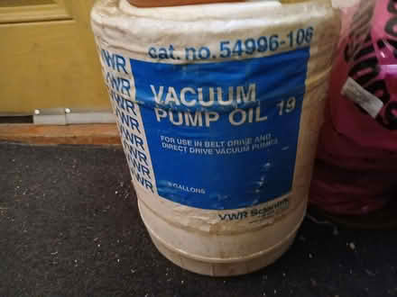 Photo of free Pump Oil (Rochester) #1