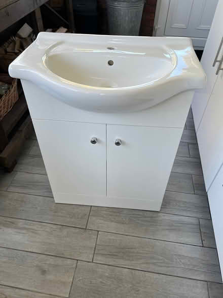 Photo of free Bathroom sink & unit (Ln8) #1