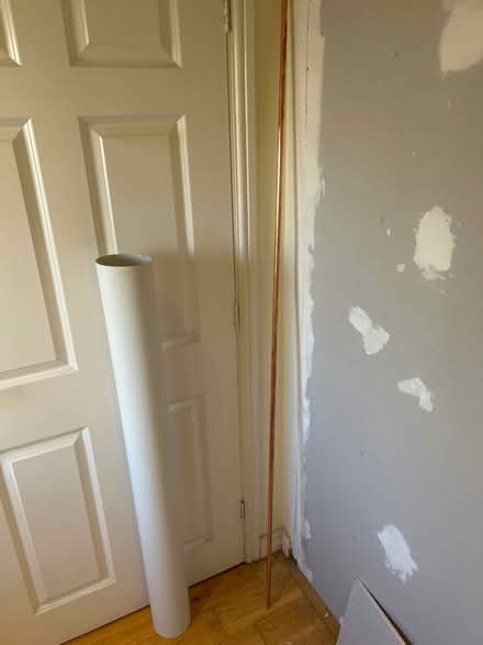 Photo of free Plasterboard, 125mm ducting etc (CB23) #2