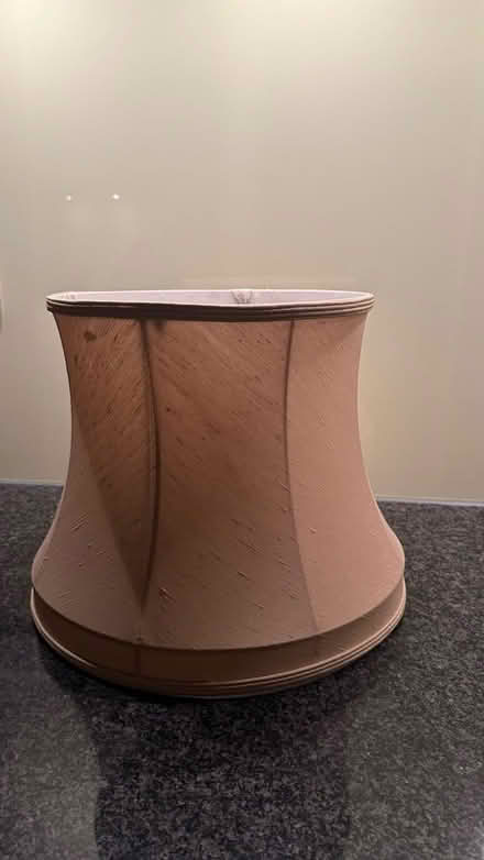 Photo of free 2 Creamy brown Lamp shades (Lexden CO3) #2