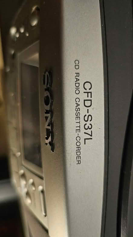 Photo of free Sony portable cd, radio and tape-deck (Townsend AL3) #2
