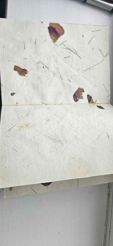 Photo of free Notebook with petals in the paper (Hope-under-Dinmore HR6) #2