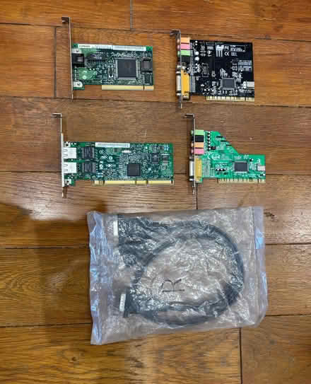 Photo of free PCI network and sound cards (Welling DA7) #1