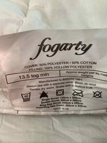 Photo of free Double duvet (Wrington BS40) #2