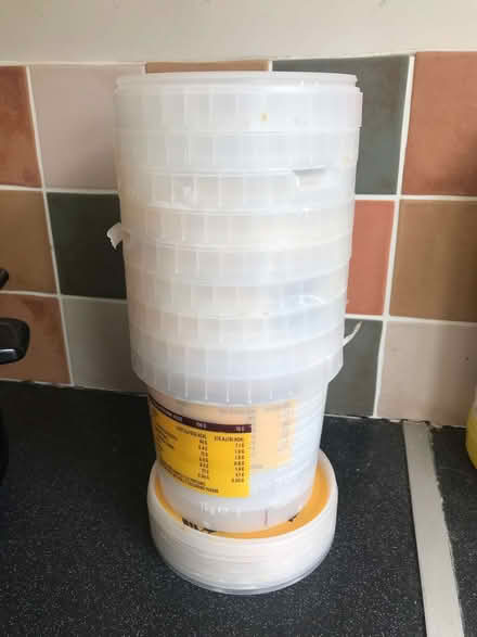 Photo of free Plastic tubs with lids (Eynesbury PE19) #1