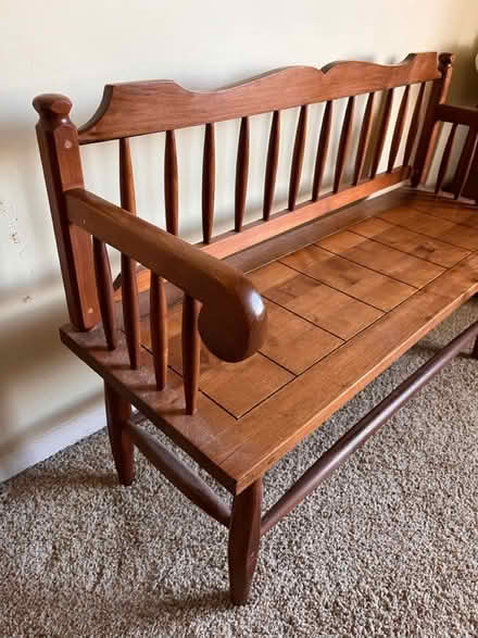 Photo of free Vintage wooden bench (La Cañada) #1