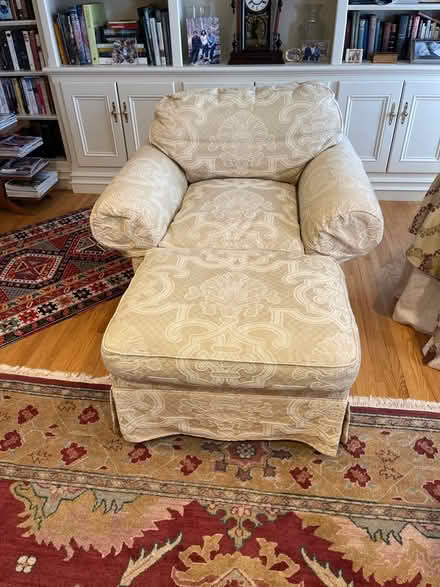 Photo of free Sofa, Chair with Ottoman (Montvale nj) #2