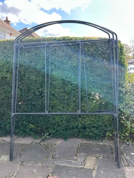 Photo of free Solid black metal trellis (KT17 3BH) #1