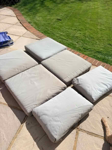 Photo of free Outdoor, water resistant cushions (Little Chalfont HP6) #3