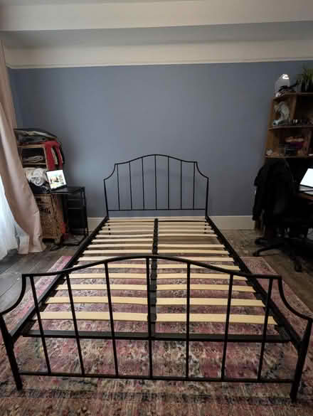 Photo of free Double bed frame (SE6) #1