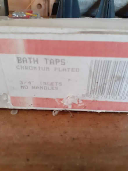 Photo of free Chromium bath taps unused (Tonbridge TN9) #2