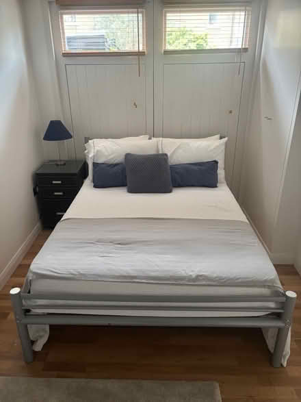Photo of free Double bed and mattress (Holland Park W11) #1
