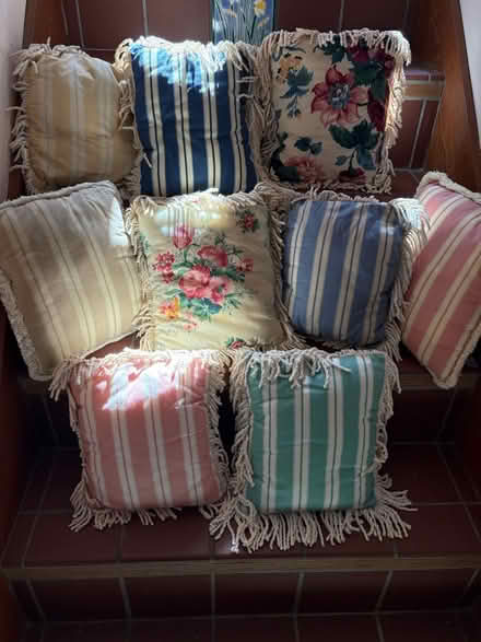 Photo of free Small, square cotton pillows (Fremont) #3