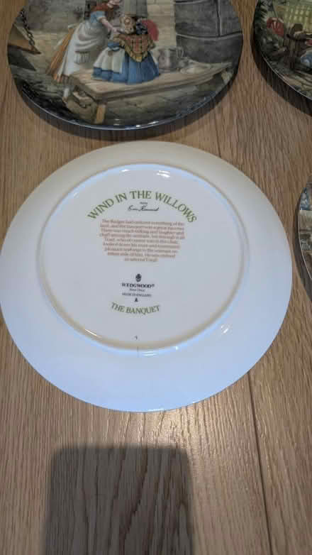 Photo of free Collection of 9 wedgewood plates (South Abingdon Oxfordshire) #2