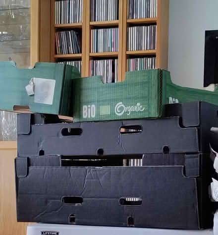 Photo of free Sturdy stackable boxes (Bray SL6) #1