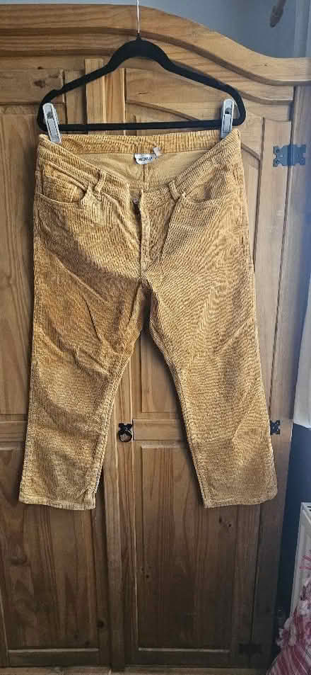 Photo of free Yellow corduroy pants (Hope-under-Dinmore HR6) #1