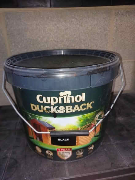 Photo of free Black Cuprinol fence paint (Wrose BD2) #1