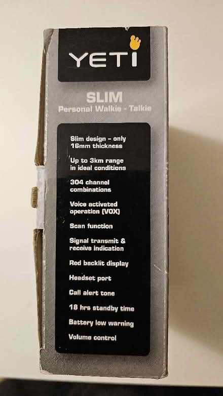 Photo of free Walkie Talkie pair of Yeti brand (Townsend AL3) #2
