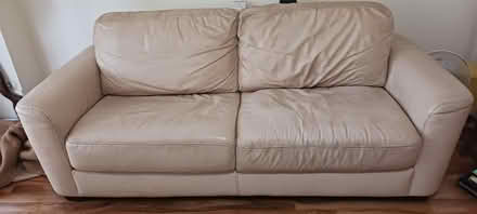 Photo of free Leather.sofa bed (Iden Green Benenden) #1