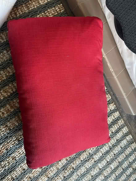 Photo of free Red sofa cushion (Fairfield LA1) #1