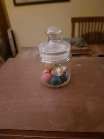 Photo of free Sweet jar and bouncy balls (Kew TW9) #1