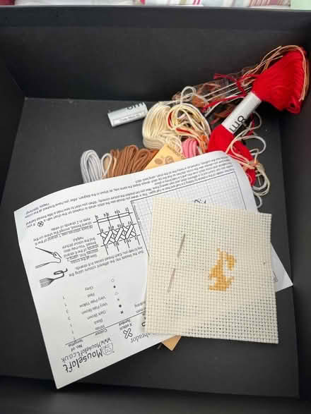 Photo of free Half completed Tigger Cross Stitch (Hampden Park BN22) #3