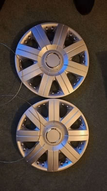 Photo of free TopTech Wheel Covers Silver 15" New - Set of 2 (not 4) (Sherwood TN2) #1