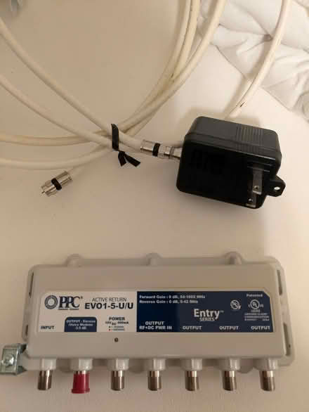 Photo of free PPC EV01-5-U/U Cable Amplifier (W. Hiawatha Trail, Mt Prospect) #1