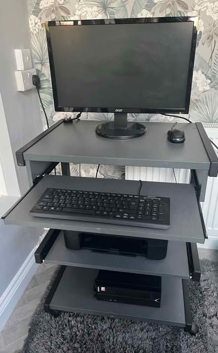 Photo of free Computer trolley on wheels (Gosport PO12) #2