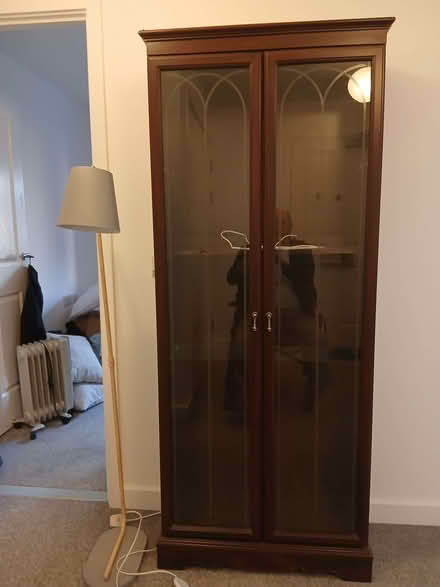 Photo of free Display cabinet and lamp (Arleston TF1) #1