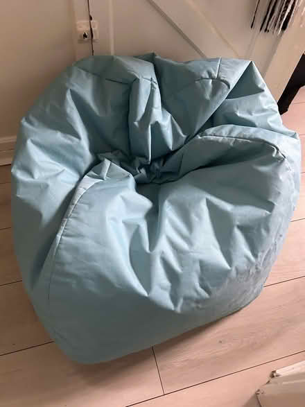 Photo of free Teal beanbag (Aigburth L18) #1