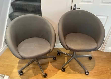 Photo of free 2 grey chairs (Harrow) #1