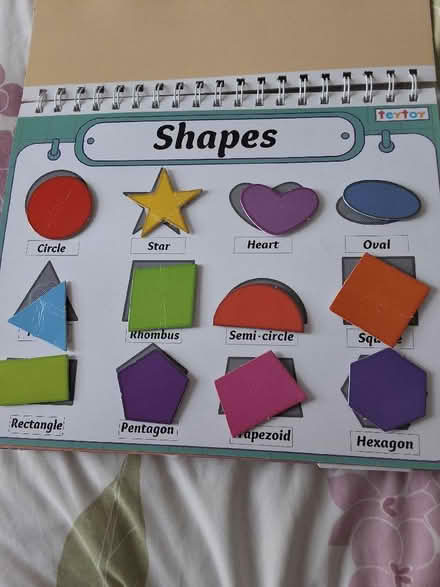 Photo of free My first nursery activity busy book (Loscoe Grange DE75) #3