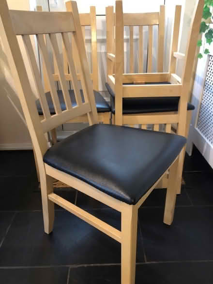 Photo of free 4 kitchen / dining chairs (Kendal) #1