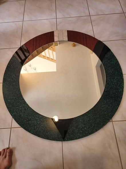 Photo of free 36" Round mirror (Near Framingham country club) #1