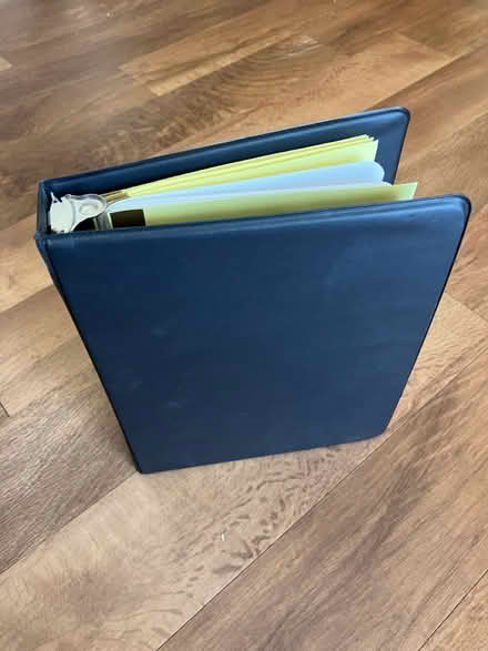 Photo of free 3 ring notebook (Derwood) #1