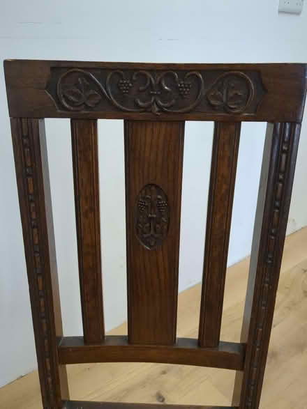 Photo of free Wooden Chair (Bovey Tracey) #2