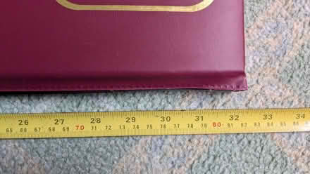 Photo of free Falcon Portapuzzle Jigsaw Storage Board Burgundy (Caldy Valley CH3) #2