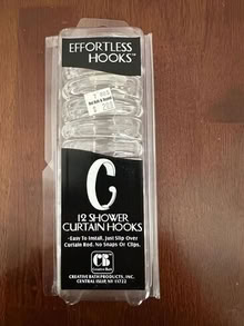 Photo of free Shower Curtain Hooks (20874) #1