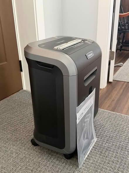 Photo of free Fellowes Shredder (North Amherst) #2