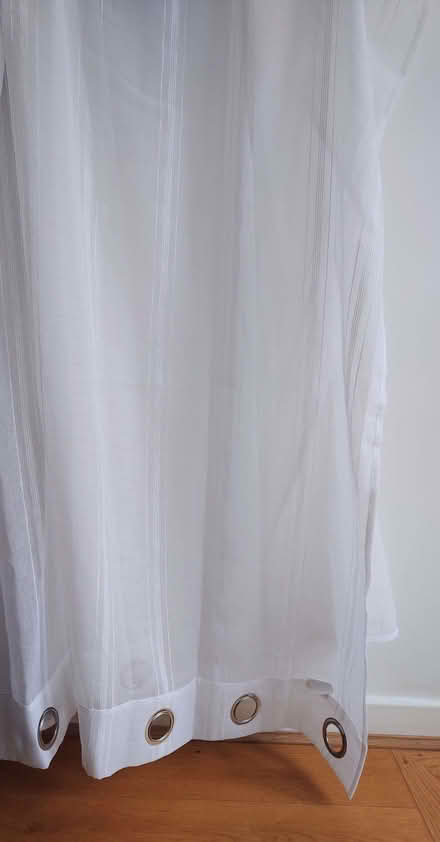 Photo of free 6x Sheer Curtains with metal eyelets (Stockbridge EH4) #3