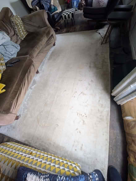 Photo of free Large Cream Rug (Approx 9'6'' x 8') (Wheathampstead AL4) #1