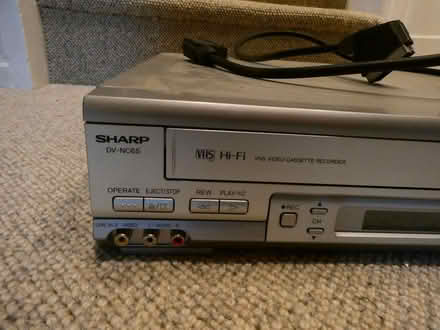 Photo of free Sharp VCR - plays videos and dvd's (Smiths Estate OX28) #2