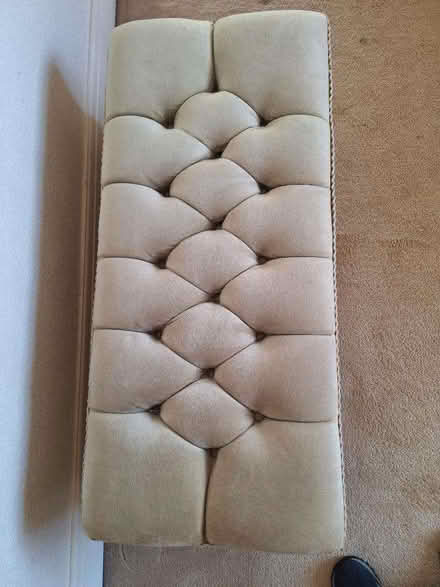 Photo of free Green Velvet Bedroom Chair & Blanket Box With Storage (Westcliff-on-sea SS0) #4