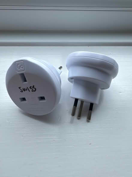Photo of free Uk to Swiss adapator plugs (Liss GU33) #1