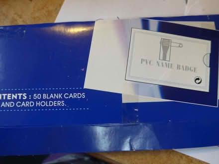 Photo of free Blank name badges (Thrupp GL5) #1